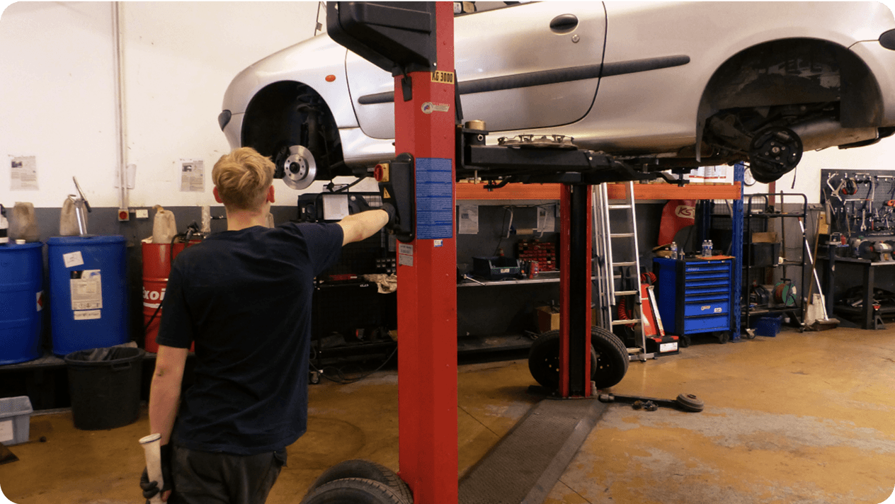 réparation de voiture
